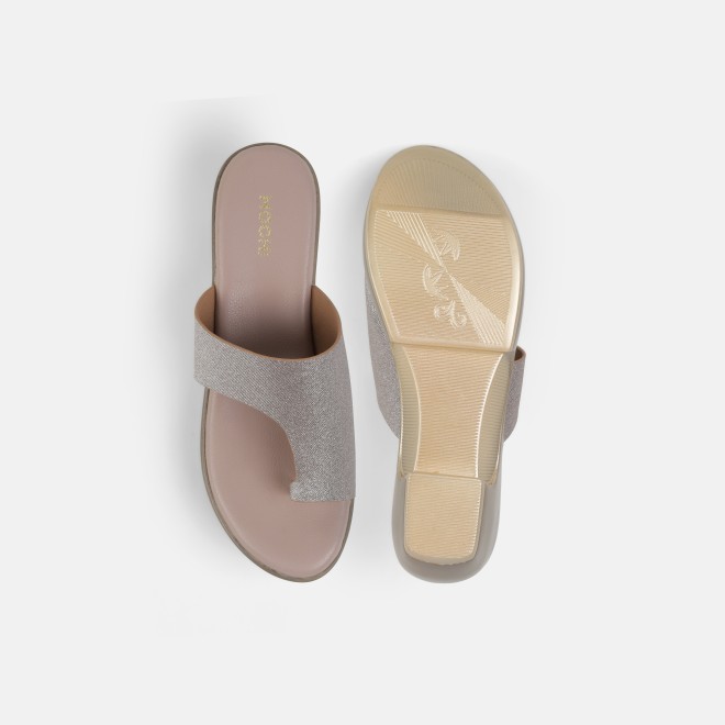 Mochi Women Peach Casual Slip Ons (SKU: 32-801277-80-36)