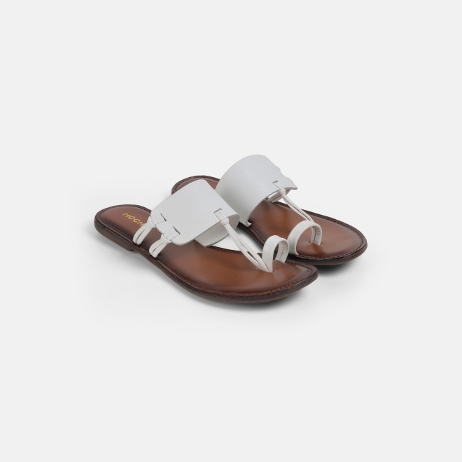 Mochi Women White Casual Slip Ons (SKU: 32-801383-16-37)