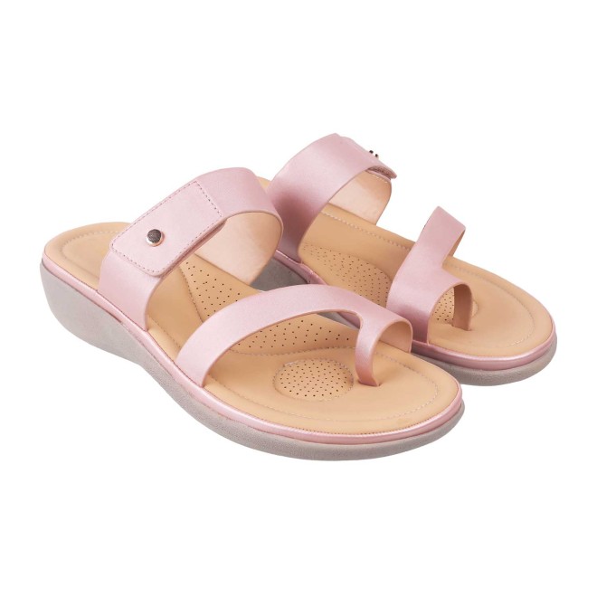 Mochi Women Pink Casual Slip Ons (SKU: 32-801386-24-36)