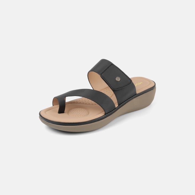 Mochi Women Black Casual Slip Ons (SKU: 32-801386-11-36)