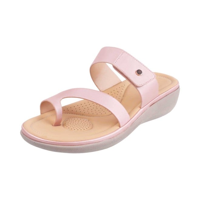 Mochi Women Pink Casual Slip Ons (SKU: 32-801386-24-36)