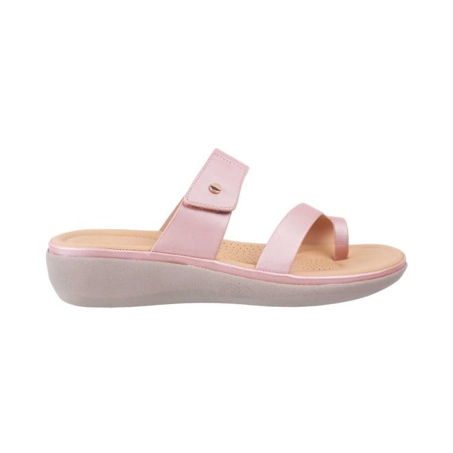 Mochi Women Pink Casual Slip Ons (SKU: 32-801386-24-36)
