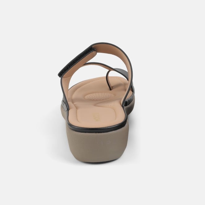 Mochi Women Black Casual Slip Ons (SKU: 32-801386-11-36)