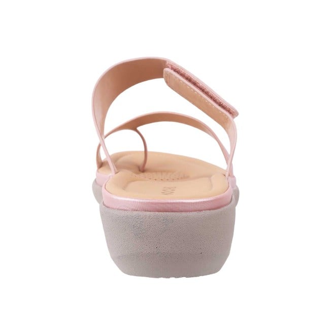 Mochi Women Pink Casual Slip Ons (SKU: 32-801386-24-36)