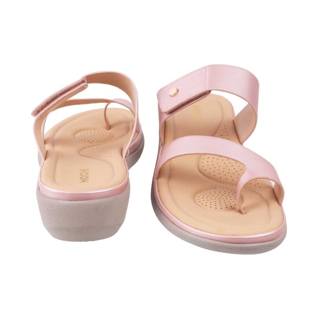 Mochi Women Pink Casual Slip Ons (SKU: 32-801386-24-36)