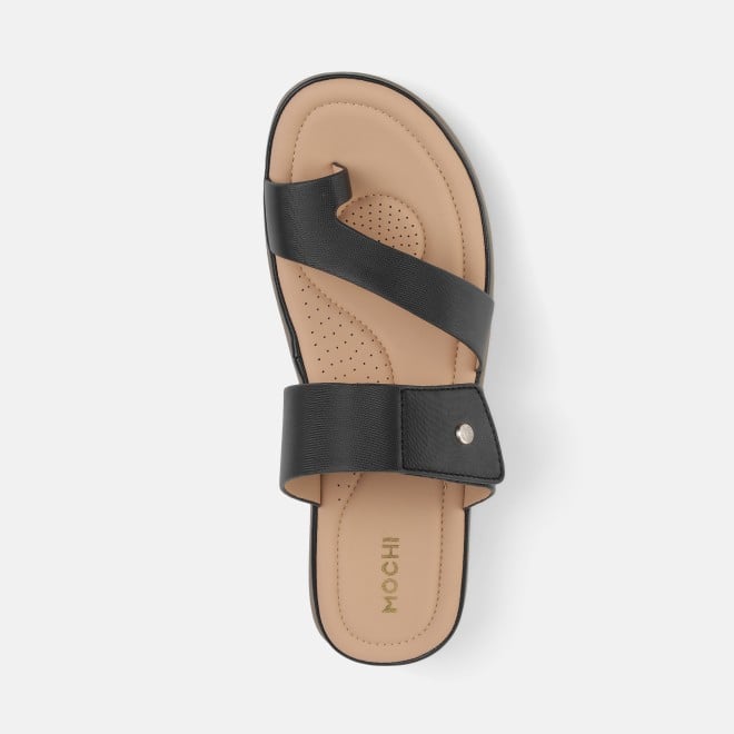 Mochi Women Black Casual Slip Ons (SKU: 32-801386-11-36)
