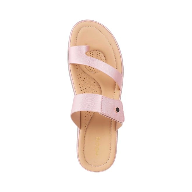 Mochi Women Pink Casual Slip Ons (SKU: 32-801386-24-36)