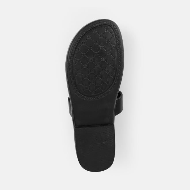 Mochi Women Black Ethnic Slippers (SKU: 32-801461-11-36)