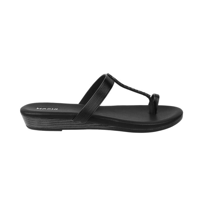 Mochi Women Black Casual Slippers (SKU: 32-801649-11-37)