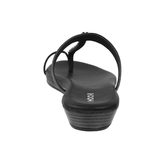 Mochi Women Black Casual Slippers (SKU: 32-801649-11-37)