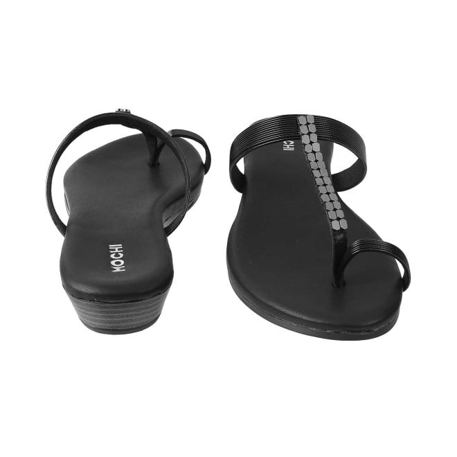 Mochi Women Black Casual Slippers (SKU: 32-801649-11-37)