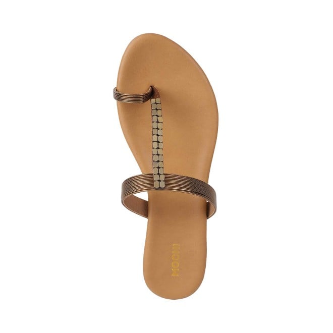 Mochi Women Antic-gold Casual Slippers (SKU: 32-801649-28-37)