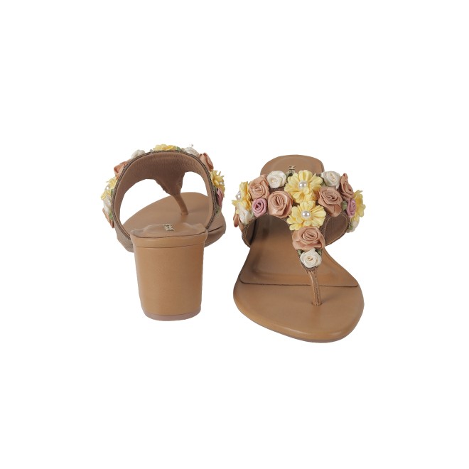 Mochi Women Antique Gold Casual Slip on (SKU: 32-805-28-37)