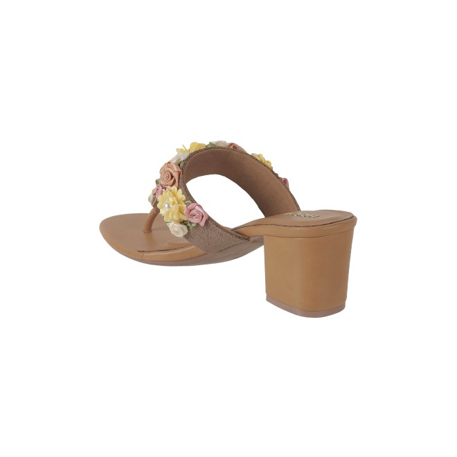 Mochi Women Antique Gold Casual Slip on (SKU: 32-805-28-37)