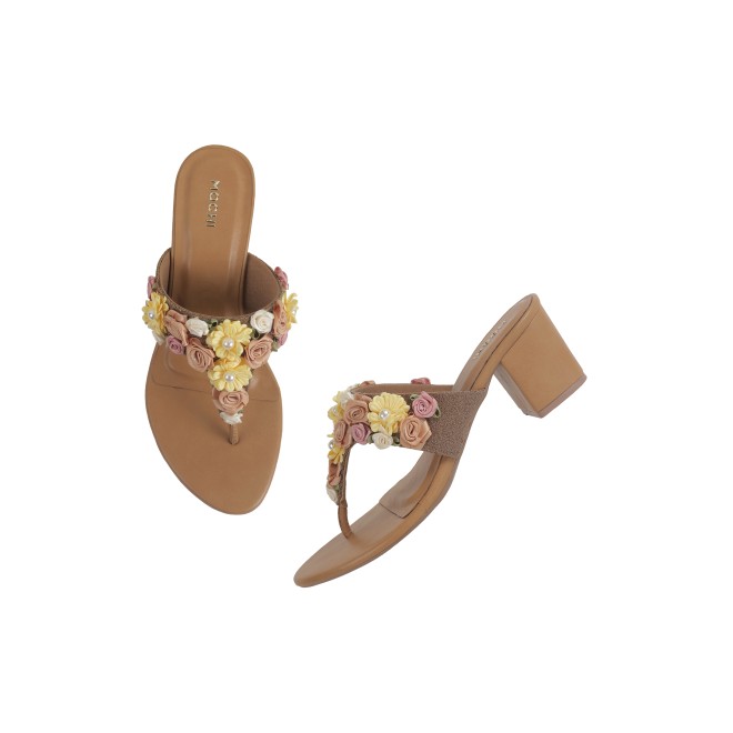 Mochi Women Antique Gold Casual Slip on (SKU: 32-805-28-37)