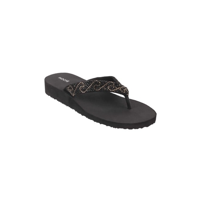 Mochi Women Black Casual Slippers (SKU: 32-818-11-37)