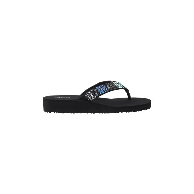 Mochi Women Black Casual Slippers (SKU: 32-819-11-37)