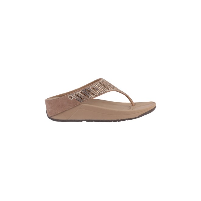 Mochi Women Beige Casual Slip-Ons (SKU: 32-824-20-37)