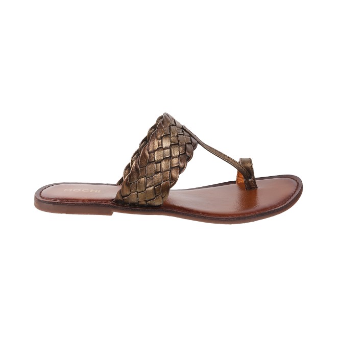 Mochi Women Antic-gold Casual Slip Ons (SKU: 32-901800-28-36)