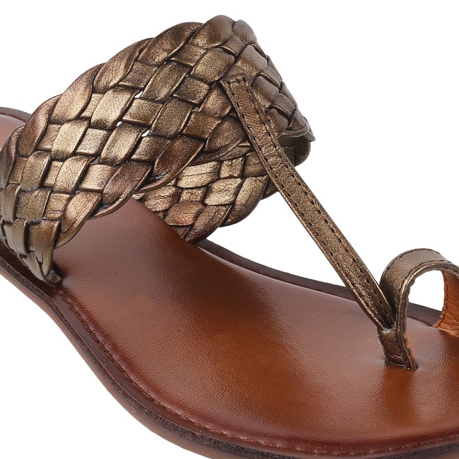 Mochi Women Antic-gold Casual Slip Ons (SKU: 32-901800-28-36)