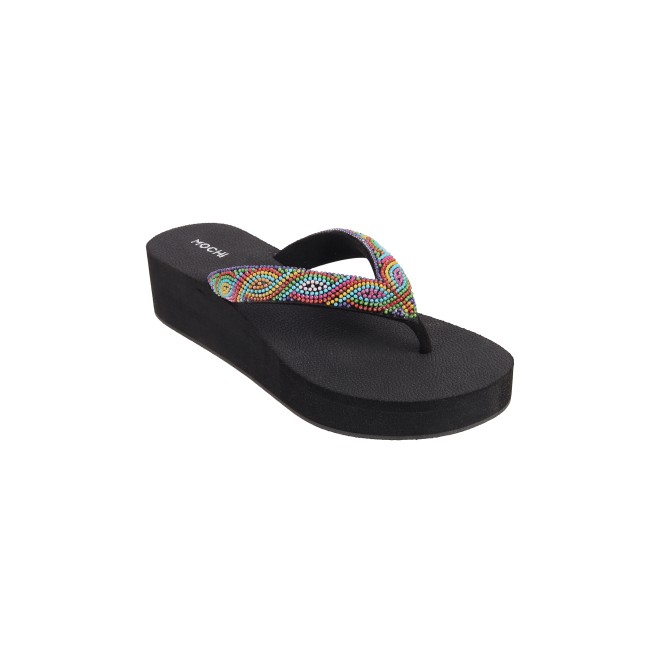 Mochi Women Black Casual Slippers (SKU: 32-936-11-37)