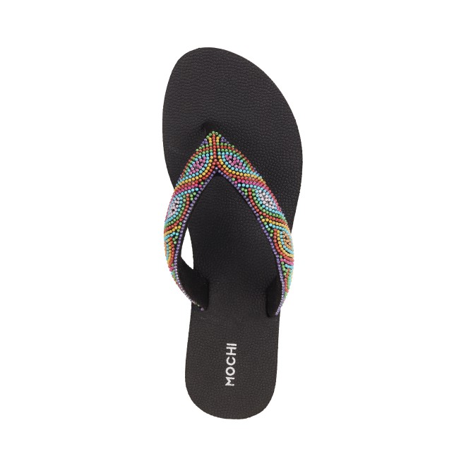 Mochi Women Black Casual Slippers (SKU: 32-936-11-37)