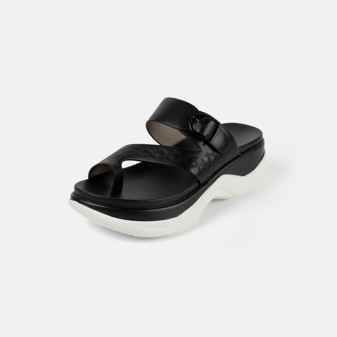 Mochi Women Black Casual Slip Ons (SKU: 32-9662-11-36)