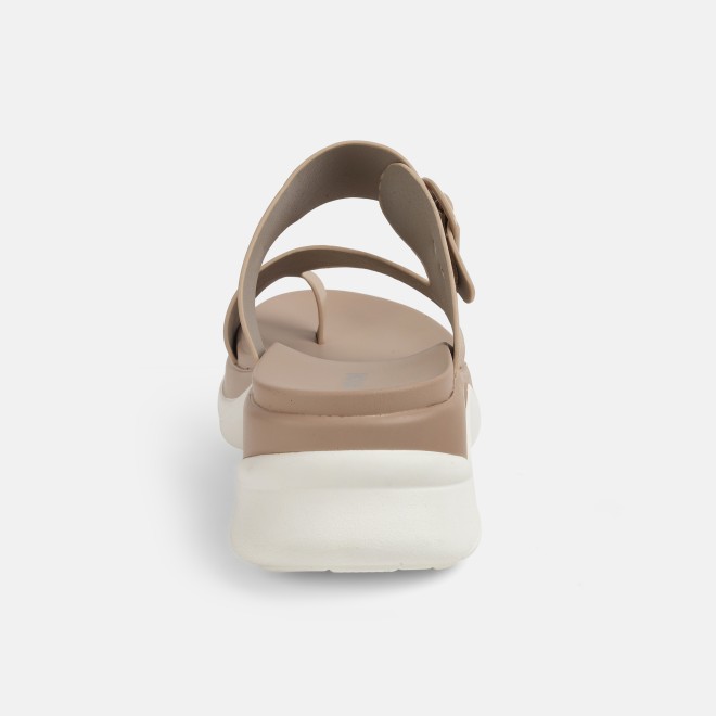 Mochi Women Tan Casual Slip Ons (SKU: 32-9662-23-37)