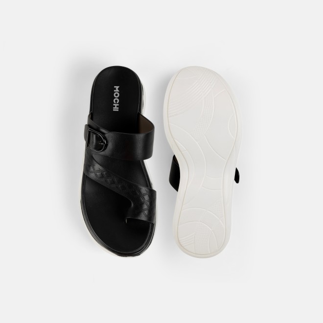 Mochi Women Black Casual Slip Ons (SKU: 32-9662-11-36)
