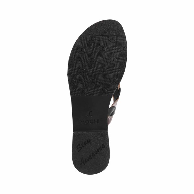 Mochi Women Black Casual Slippers (SKU: 32-980-11-36)