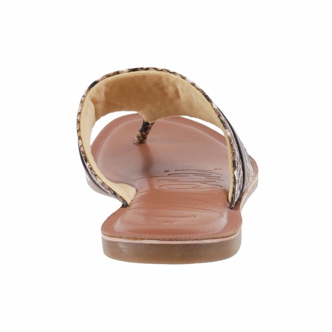 Mochi Women Brown Casual Slippers (SKU: 32-996-12-37)