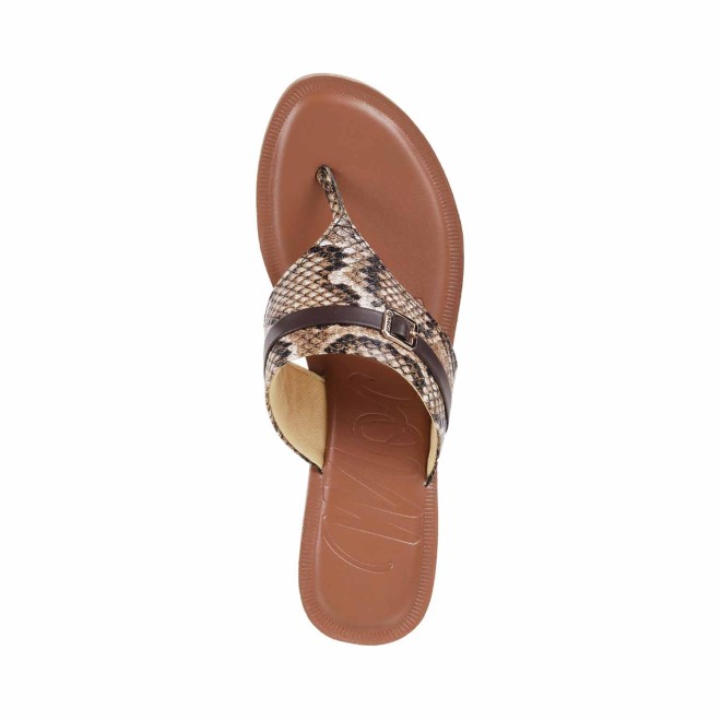 Mochi Women Brown Casual Slippers (SKU: 32-996-12-37)