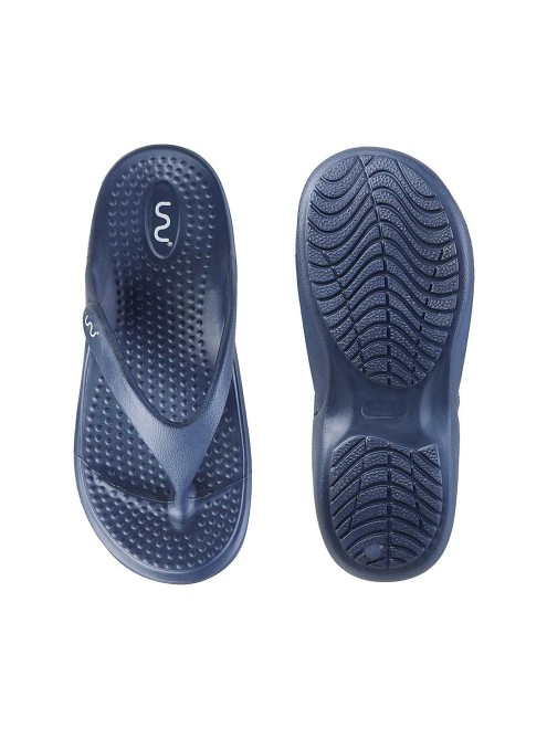Doubleu Men Blue Casual Flip Flops (SKU: 329-12003-45-40)