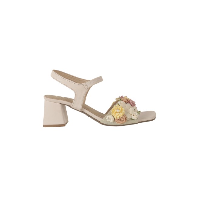 Mochi Women Beige Casual Sandals (SKU: 33-1007-20-36)