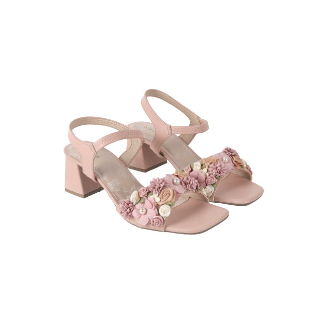Mochi Women Pink Casual Sandals