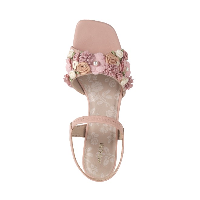 Mochi Women Pink Casual Sandals (SKU: 33-1007-24-36)