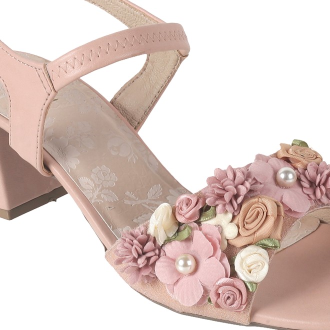 Mochi Women Pink Casual Sandals (SKU: 33-1007-24-36)