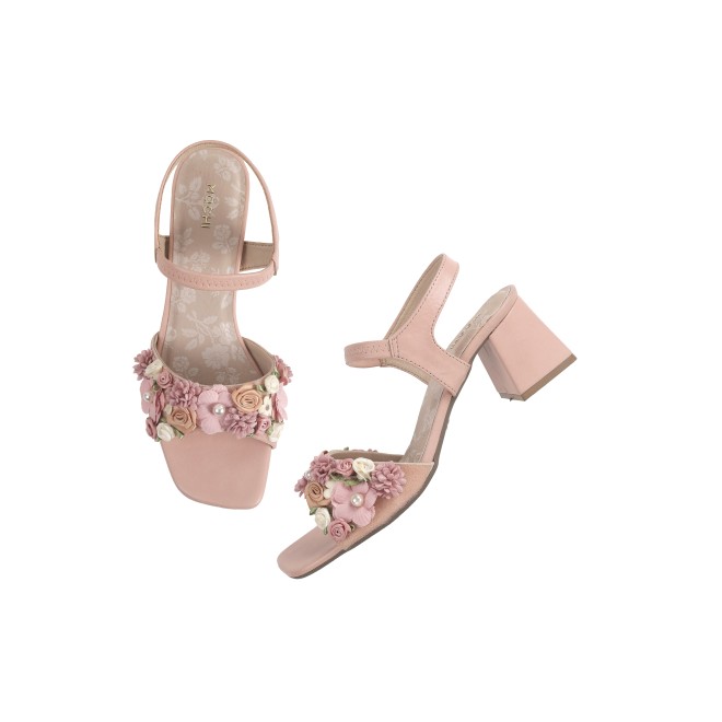 Mochi Women Pink Casual Sandals (SKU: 33-1007-24-36)