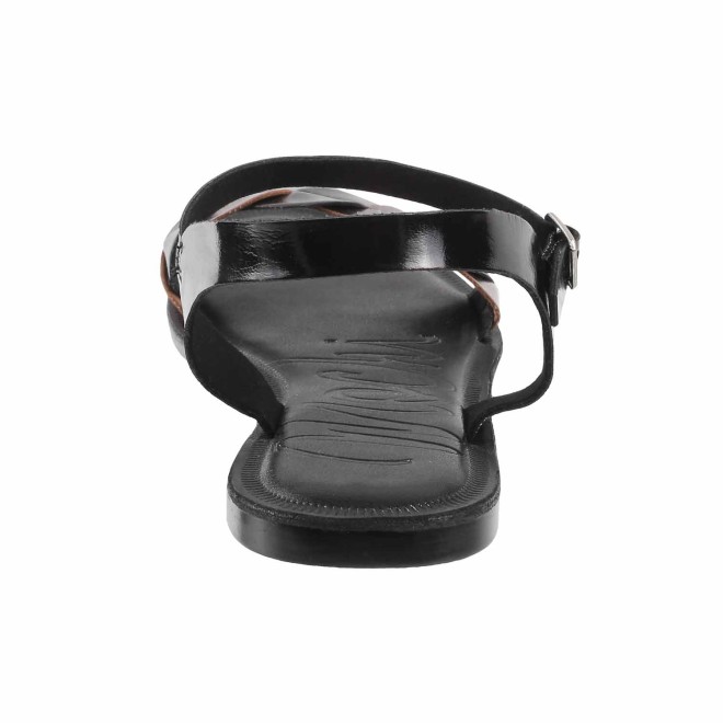 Mochi Women Black Casual Sandals (SKU: 33-1039-11-36)