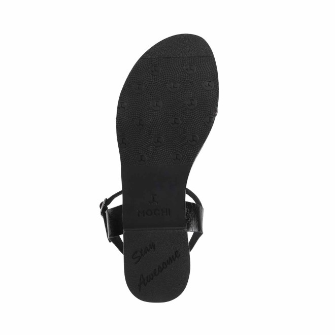 Mochi Women Black Casual Sandals (SKU: 33-1039-11-36)
