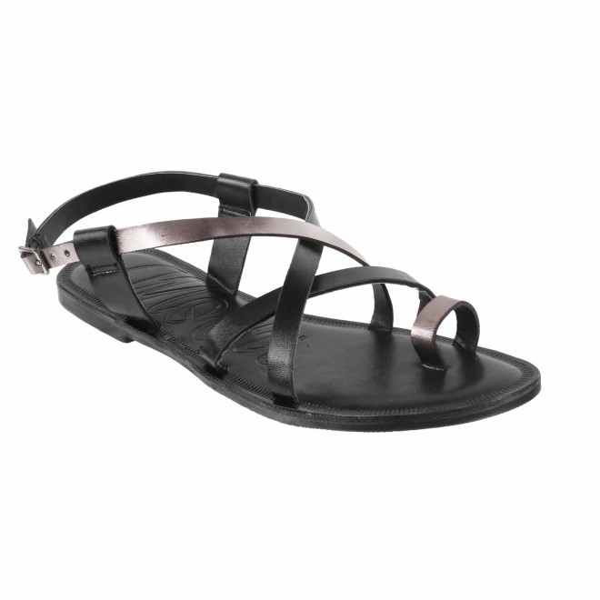 Mochi Women Black Casual Sandals (SKU: 33-1057-11-36)