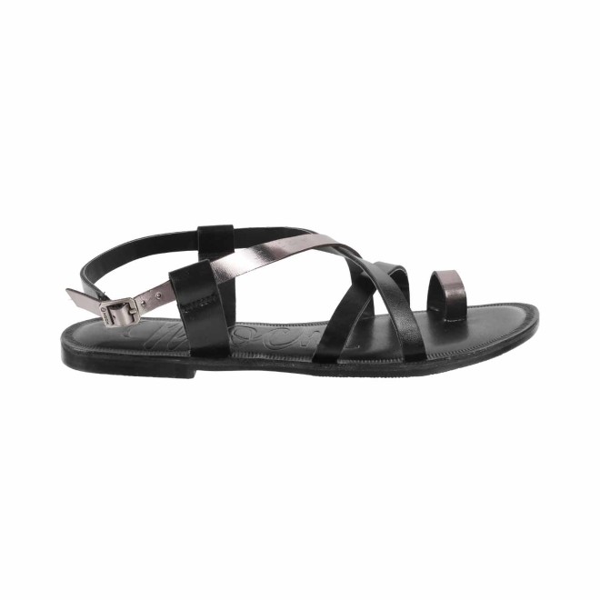 Mochi Women Black Casual Sandals (SKU: 33-1057-11-36)