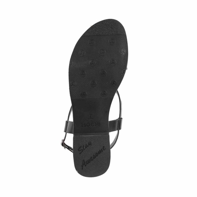 Mochi Women Black Casual Sandals (SKU: 33-1057-11-36)