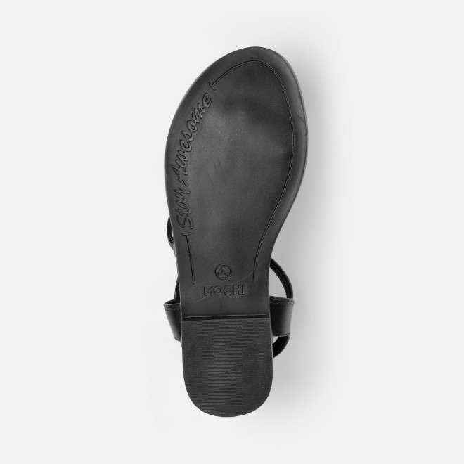 Mochi Women Black Casual Sandals (SKU: 33-1164-11-36)
