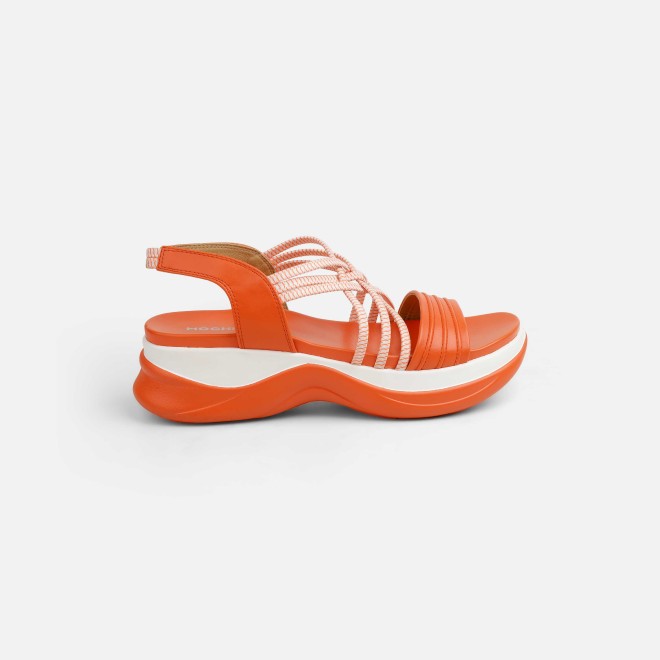 Mochi Women Orange Casual Sandals (SKU: 33-1166-25-36)