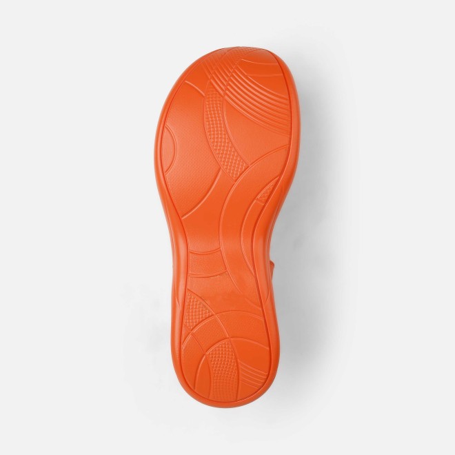 Mochi Women Orange Casual Sandals (SKU: 33-1166-25-36)