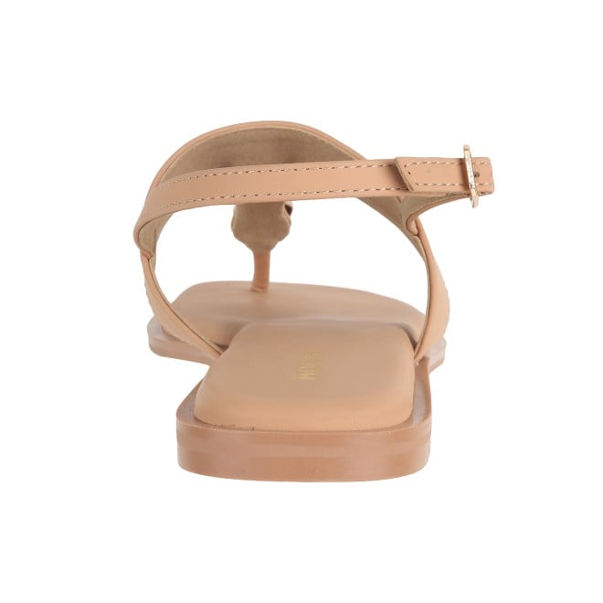 Mochi Women Beige Casual Sandals (SKU: 33-1167-20-36)