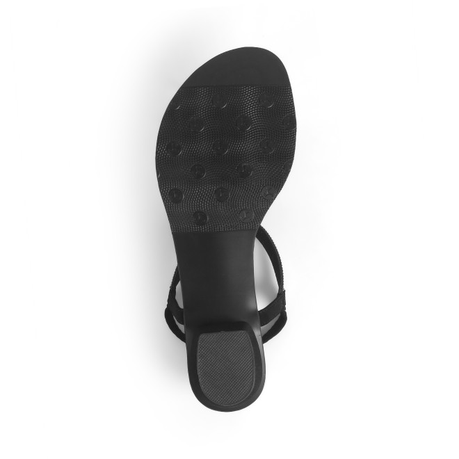 Mochi Women Black Casual Sandals (SKU: 33-1169-11-36)