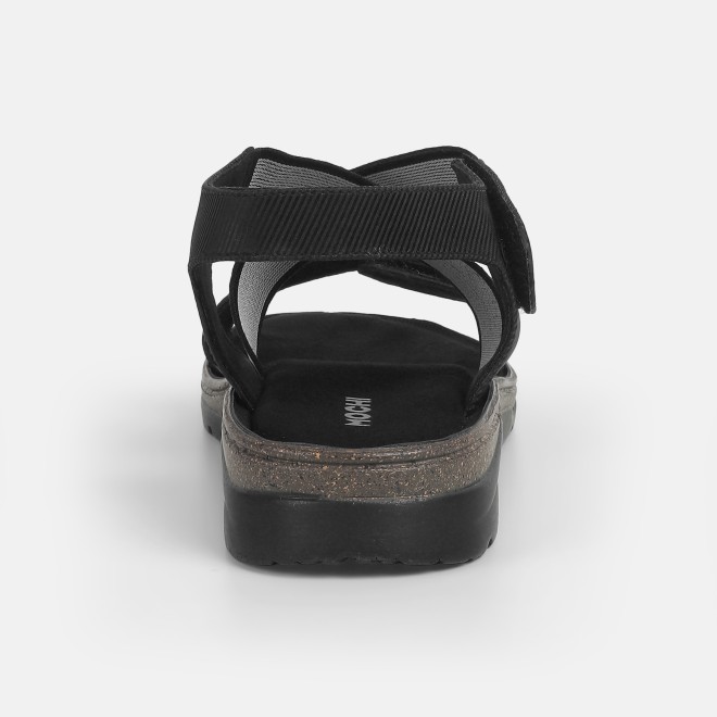 Mochi Women Black Casual Sandals (SKU: 33-1182-11-37)