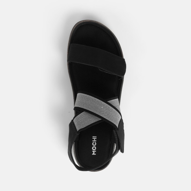 Mochi Women Black Casual Sandals (SKU: 33-1182-11-37)